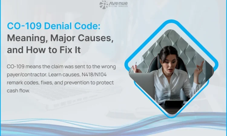 CO-109 denial on ERA showing claim sent to wrong payer or contractor