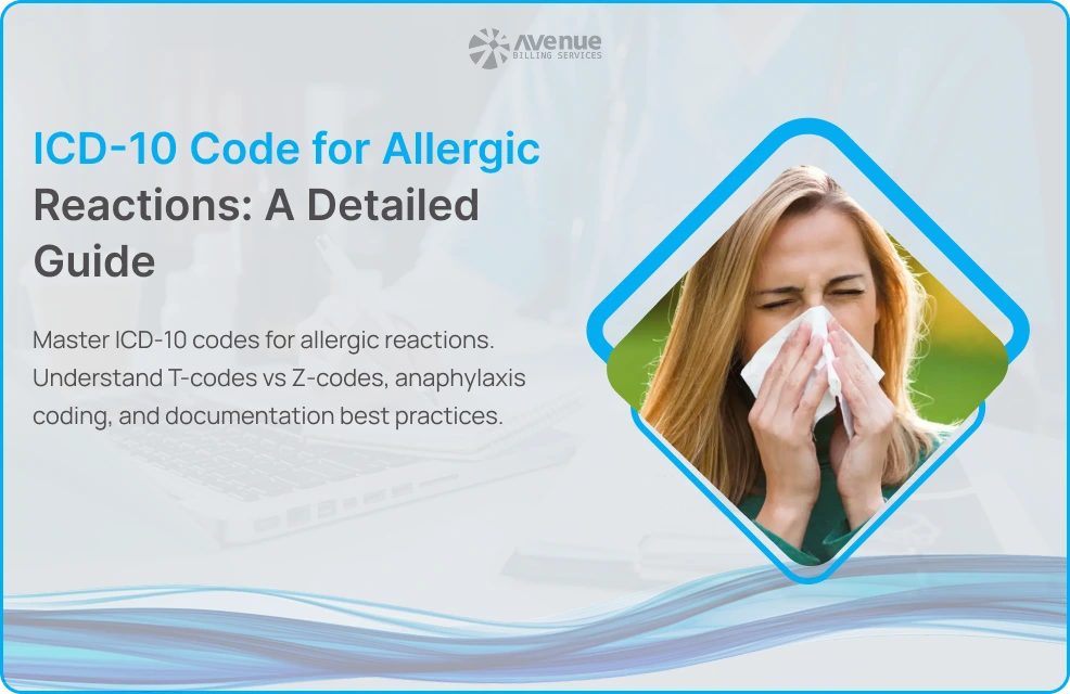 ICD-10 code for allergic reactions clinical overview