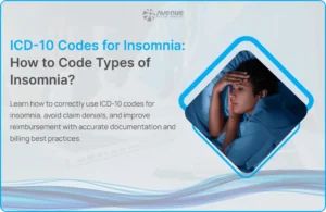 Insomnia ICD-10 codes chart for medical billing