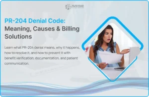 PR-204 denial on ERA showing service not covered under patient benefit plan