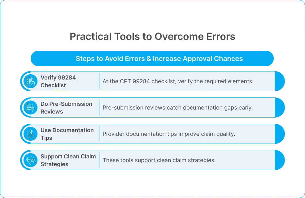 Practical Tools to Overcome Errors