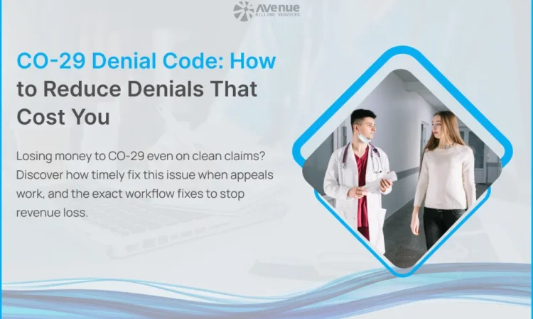 Medical billing specialist reviewing ERA for CO-29 timely filing denial