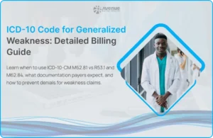 Manual muscle testing chart showing generalized weakness for ICD-10 M62.81 coding