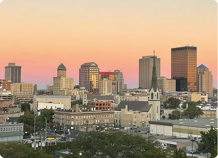 Dayton city in ohio state