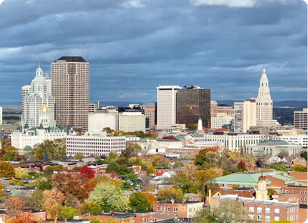 Hartford city in Connecticut USA