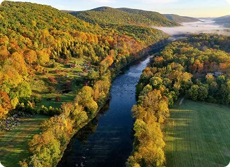 Litchfield county in Connecticut USA