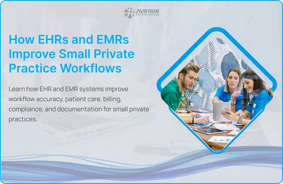 How EHRs and EMRs Improve Small Private Practice Workflows
