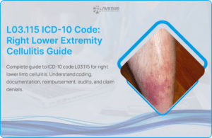 L03.115 ICD-10 Code