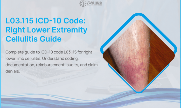 L03.115 ICD-10 Code