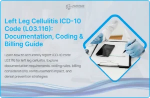 Left Leg Cellulitis ICD-10 Code (L03.116)