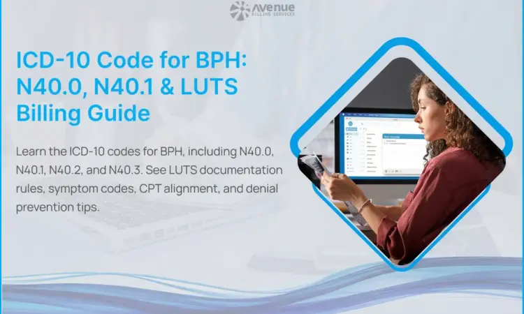 icd-10 code for bph_ n40.0, n40.1 & luts billing guide