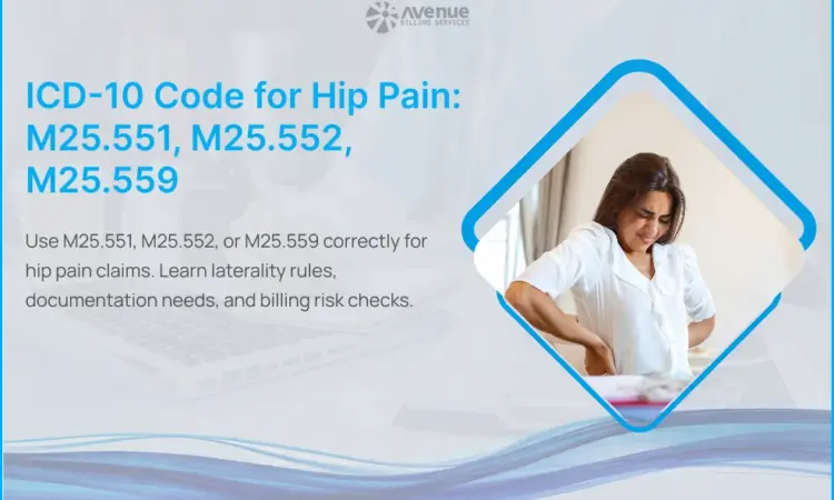 icd-10 code for hip pain